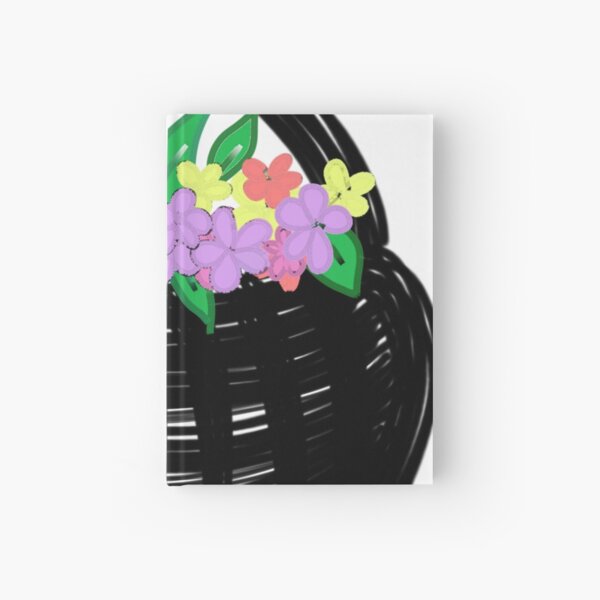 Item preview, A basket full of colorful flowers designed and sold by Art by Tualeg.