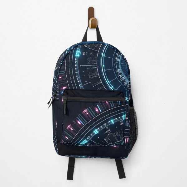 Item preview, Neon Nexus - Futuristic Data Disk Artwork designed and sold by AbstractAuraArt.