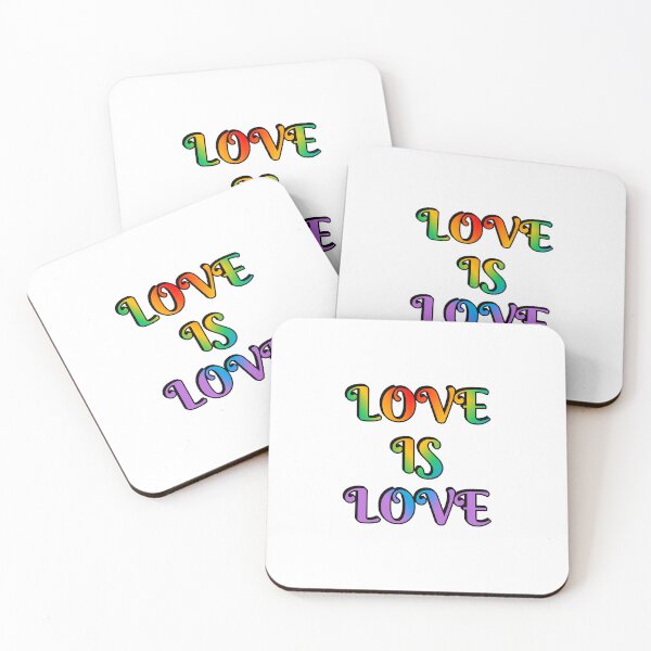 Item preview, Rainbow Love is Love - Support LGBT Rights designed and sold by Inspirationmotivation.