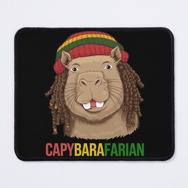 Item preview, Capybarafarian Capybara Rastafarian designed and sold by SubtleSplit.
