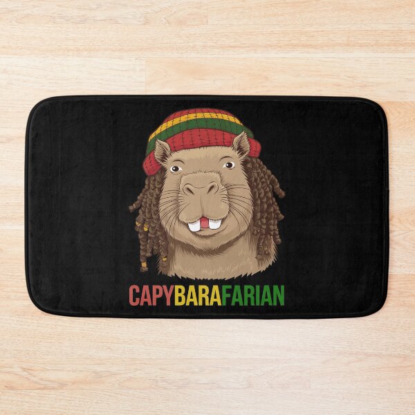 Item preview, Capybarafarian Capybara Rastafarian designed and sold by SubtleSplit.