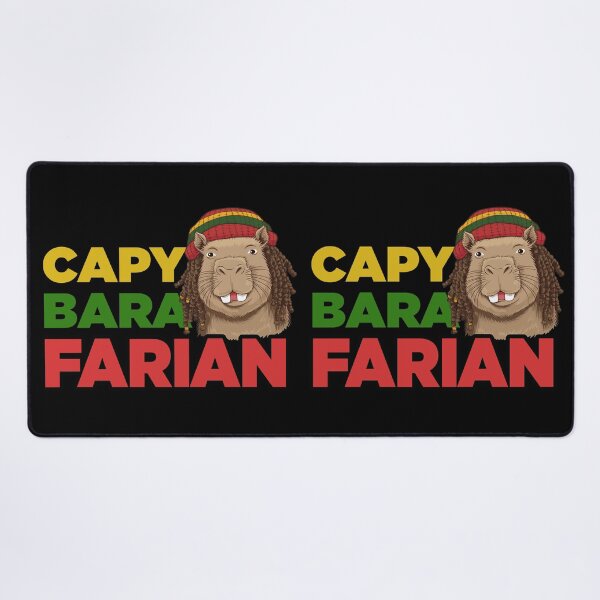 Item preview, Capybarafarian capybara rastafarian Jamaican Capybara designed and sold by SubtleSplit.