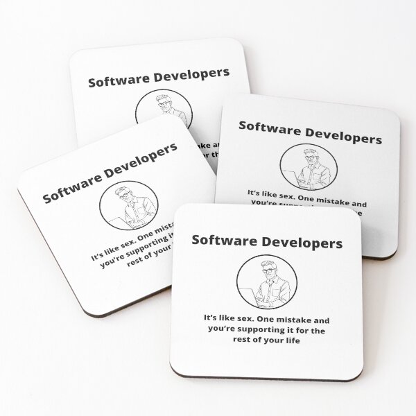 Item preview, Software Developer - One Mistake designed and sold by PunAtWork.