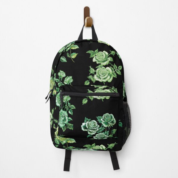 Item preview, Green Rose Embroidery Seamless Pattern designed and sold by AlchemyColor.