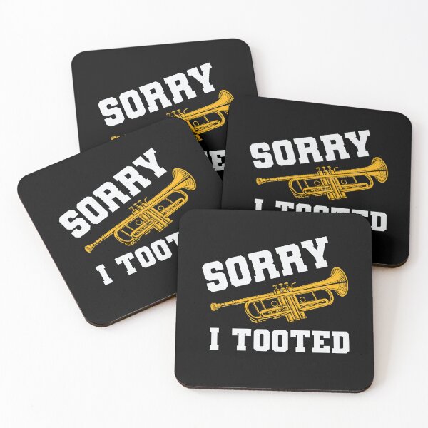 Item preview, Funny Trumpet Player Sorry I Tooted Band designed and sold by tmerchtrends.