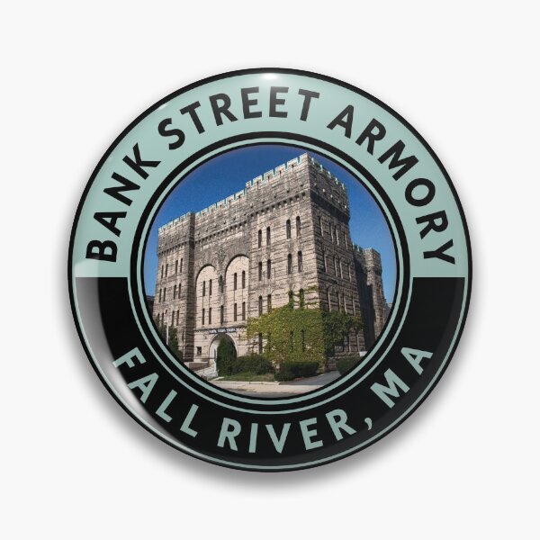 Item preview, Bank Street Armory Fall River MA designed and sold by The Fonsecastein Shop.