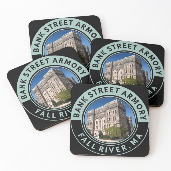 Item preview, Bank Street Armory Fall River MA designed and sold by The Fonsecastein Shop.