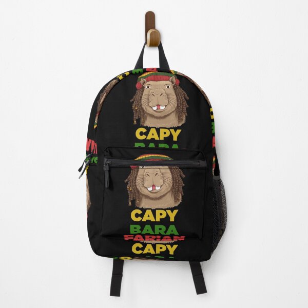 Item preview, Capybarafarian, funny capybara rastafarian designed and sold by SubtleSplit.