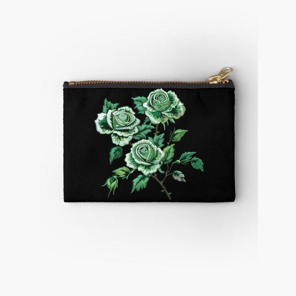 Item preview, Green Rose Embroidery designed and sold by AlchemyColor.