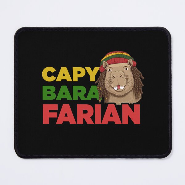 Item preview, Capybarafarian capybara rastafarian Jamaican Capybara designed and sold by SubtleSplit.