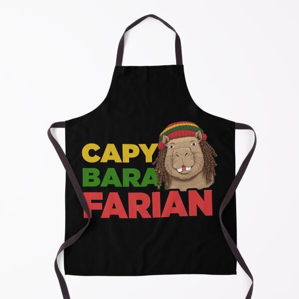Item preview, Capybarafarian capybara rastafarian Jamaican Capybara designed and sold by SubtleSplit.