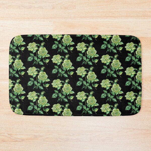 Item preview, Green Rose Embroidery designed and sold by AlchemyColor.