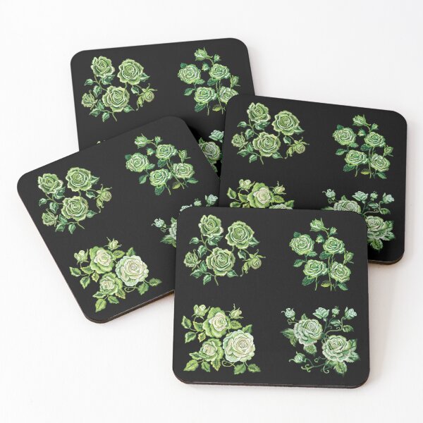 Item preview, Green Rose Embroidery Pack designed and sold by AlchemyColor.