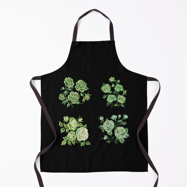 Item preview, Green Rose Embroidery Pack designed and sold by AlchemyColor.
