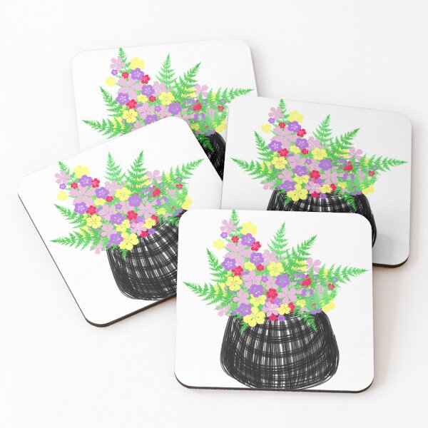 Aperçu de l'œuvre Un panier rempli de fleurs créée et vendue par Art by Tualeg.