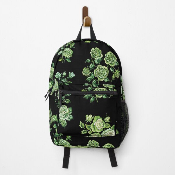 Item preview, Green Rose Embroidery Seamless Pattern designed and sold by AlchemyColor.