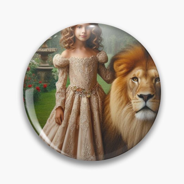Aperçu de l'œuvre Fille et lion créée et vendue par Every Knee.