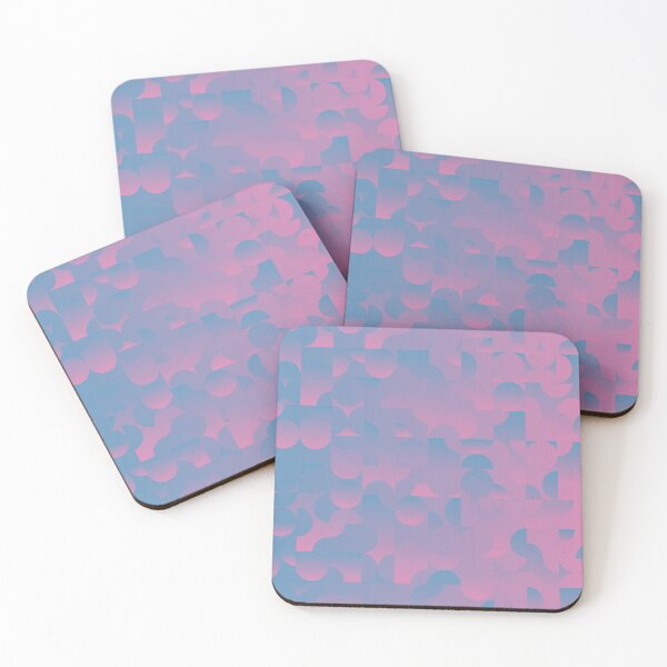 Item preview, pink blue circle square gradient designed and sold by Delibobs.