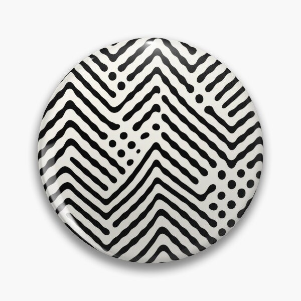 Item preview, Bold Black and White Abstract Geometric Pattern designed and sold by ArtSE46.