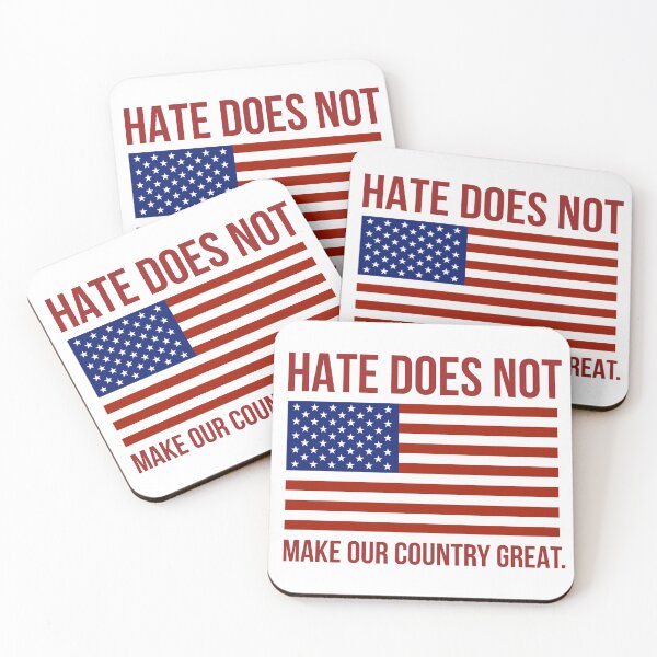 Item preview, Hate does not make our country great  designed and sold by Rachel the Artist .