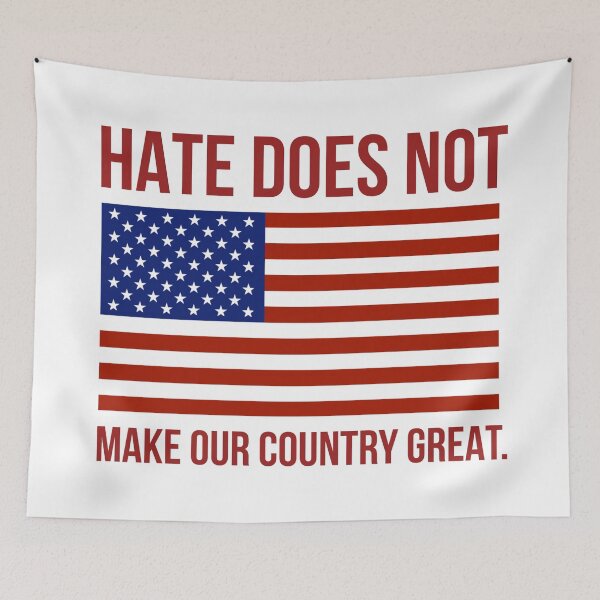 Item preview, Hate does not make our country great  designed and sold by Rachel the Artist .