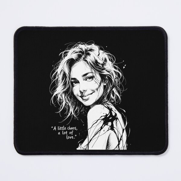Item preview, A Little Chaos, A Lot of Love - Expressive Ink Art designed and sold by 442workshop.