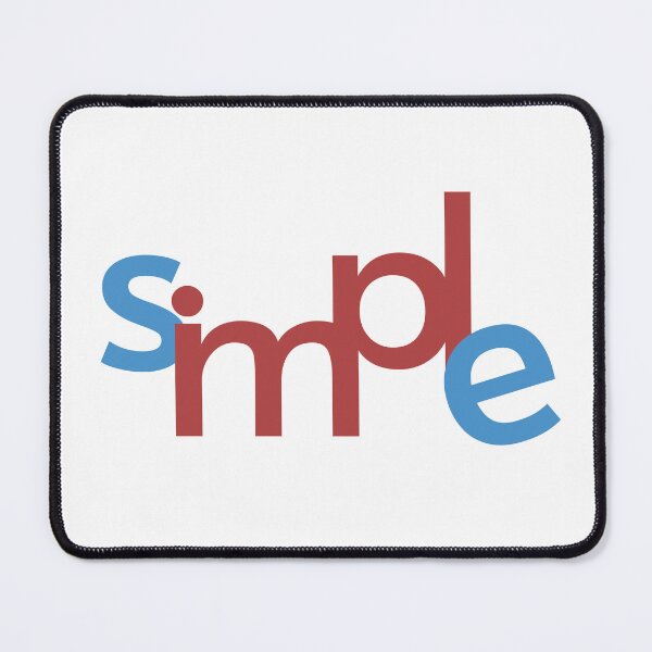 Item preview, Simply simple designed and sold by DirtyHandz.
