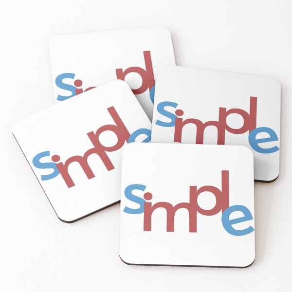 Item preview, Simply simple designed and sold by DirtyHandz.