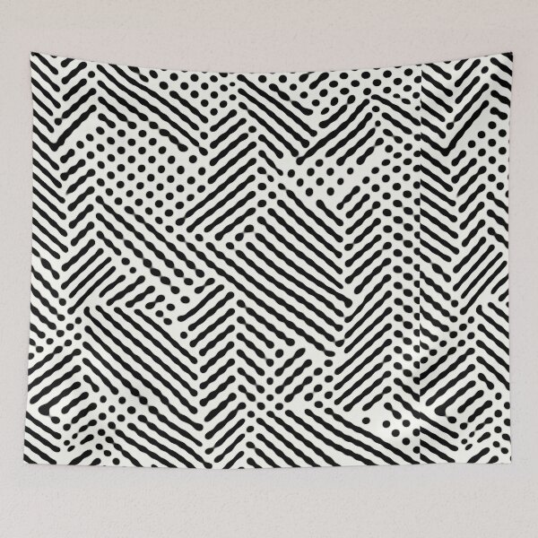 Item preview, black line and dots designed and sold by ArtSE46.