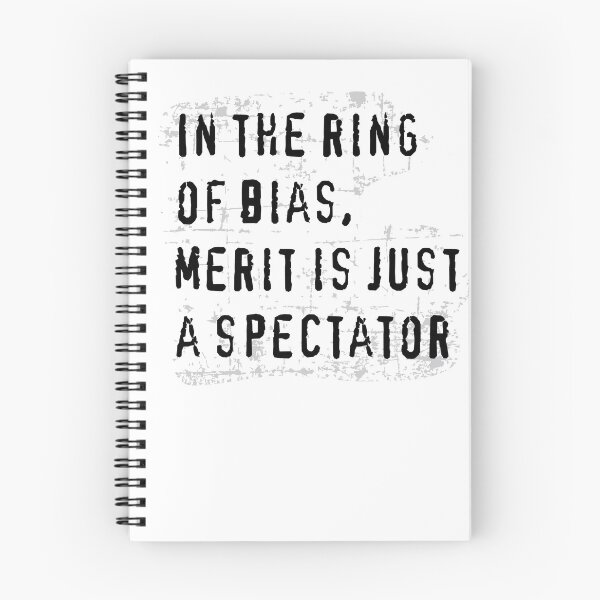 Item preview, In the ring of bias, merit is just a spectator designed and sold by bklyng.