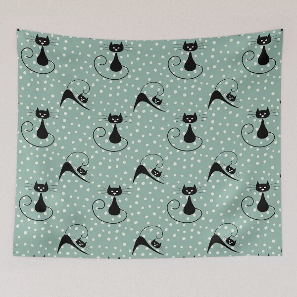 Item preview, Polka Dot Kitties designed and sold by TurquoiseBird.
