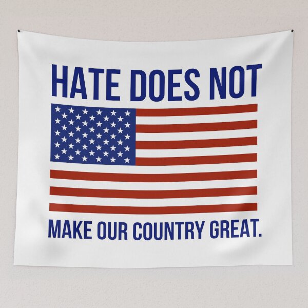 Item preview, Hate does not make our country great  designed and sold by Rachel the Artist .