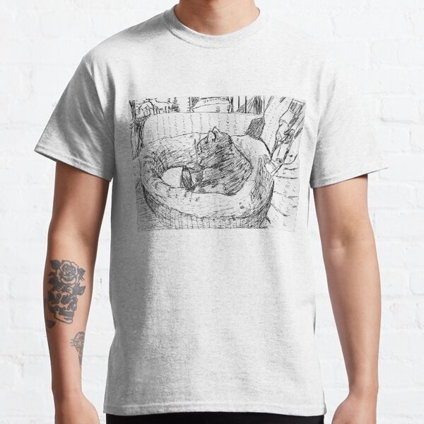 Item preview, Cat Sleeping Drawing designed and sold by Emma Jabbari.