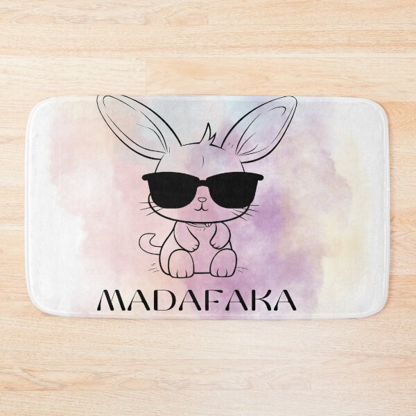 Item preview, Fluff you madafaka cool bunny designed and sold by LiskoDesign.