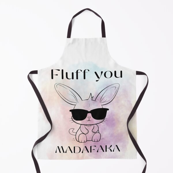 Item preview, Fluff you madafaka cool bunny designed and sold by LiskoDesign.
