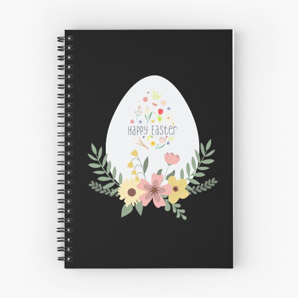 Item preview, Happy Easter - Easter Egg With Flowers designed and sold by made4noise.