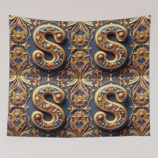 Item preview, My name starts with S #alphabet #pattern  designed and sold by Propc.