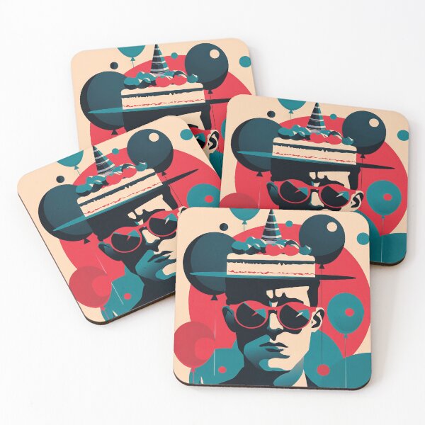 Item preview, Pop Art Birthday Man Poster designed and sold by AdamesArtStudio.