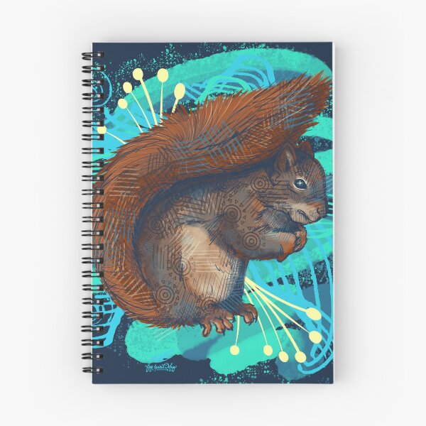 Item preview, Squirrel Maximalist Illustration designed and sold by Free-Spirit-Meg.
