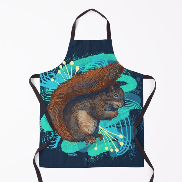 Item preview, Squirrel Maximalist Illustration designed and sold by Free-Spirit-Meg.