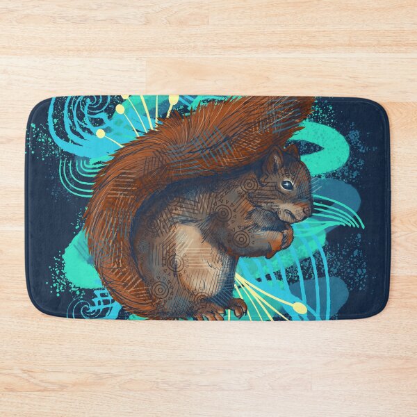 Item preview, Squirrel Maximalist Illustration designed and sold by Free-Spirit-Meg.