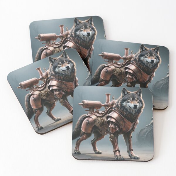 Item preview, Steampunk Wolf designed and sold by Abeshinobi.