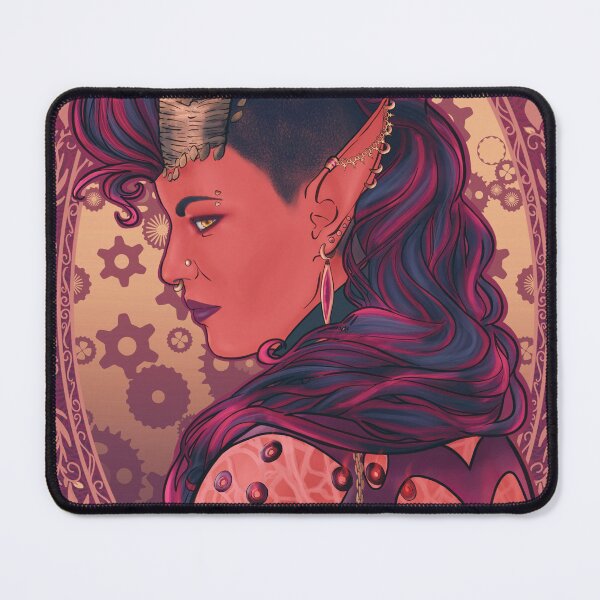 Item preview, Karlach in Art Nouveau designed and sold by IzzMizz.