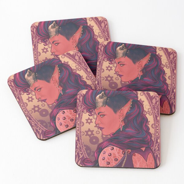 Item preview, Karlach in Art Nouveau designed and sold by IzzMizz.
