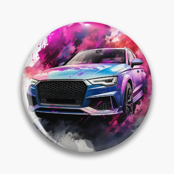 Item preview, Vibrant Watercolor Style Capturing Sports Family Estate Car designed and sold by RevUpDesign.