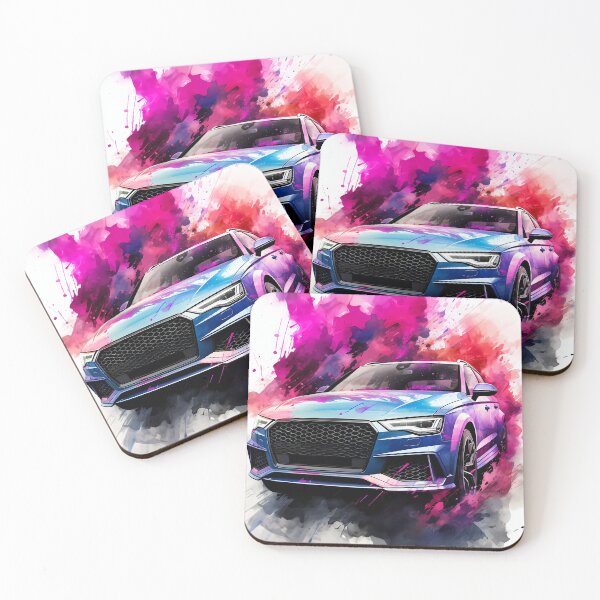Item preview, Vibrant Watercolor Style Capturing Sports Family Estate Car designed and sold by RevUpDesign.