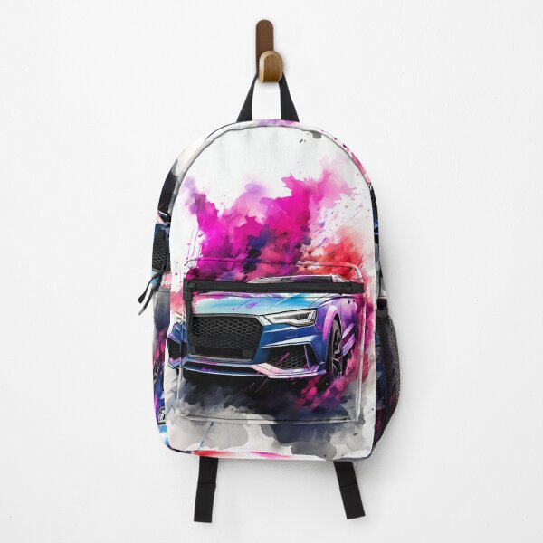 Item preview, Vibrant Watercolor Style Capturing Sports Family Estate Car designed and sold by RevUpDesign.