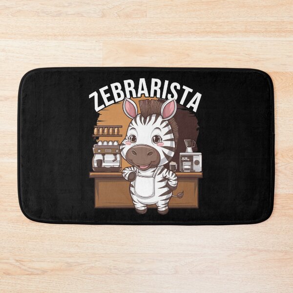 Item preview, Zebrarista Zebra Barista for coffee lovers designed and sold by SubtleSplit.