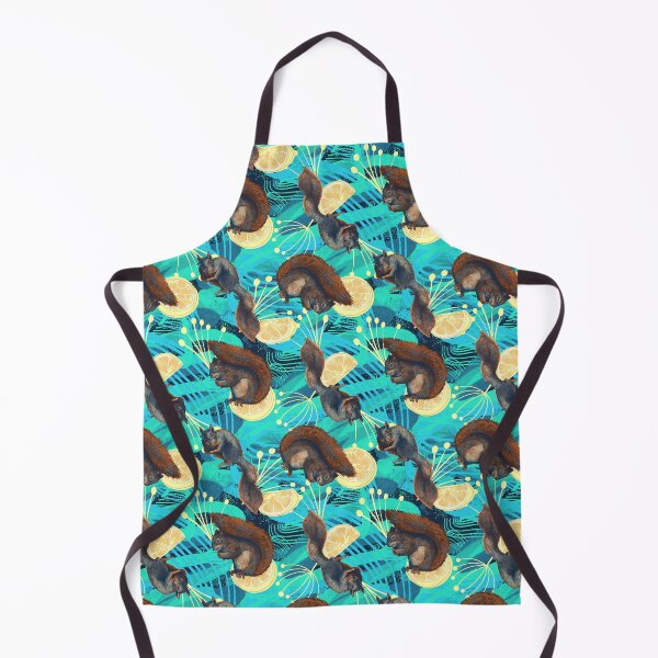 Item preview, Squirrels and Lemons Pattern designed and sold by Free-Spirit-Meg.