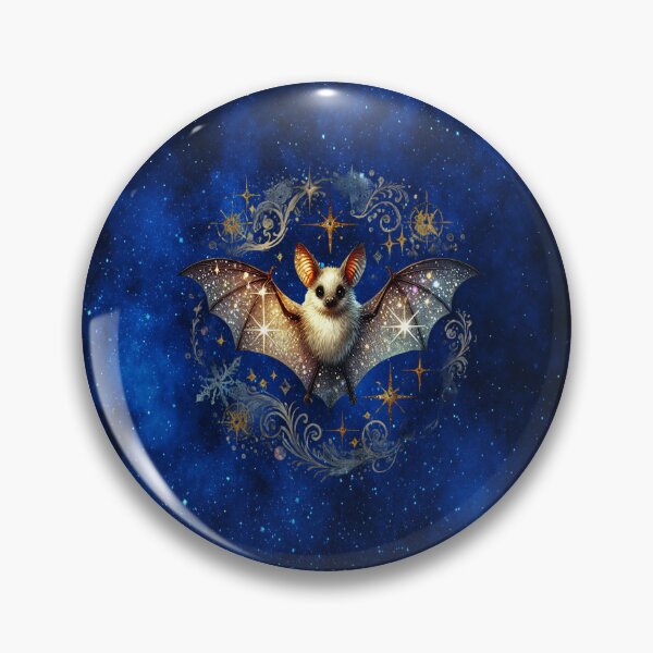 Item preview, Celestial Whimsy: Enchanted Magical Bat designed and sold by MysticOzzy.
